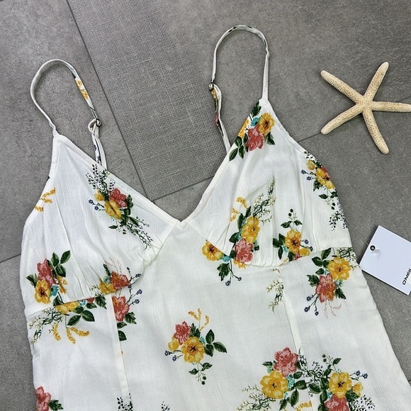 🔆O’Neill🔆 SLADE MINI DRESS CUTE Embroidered 70’s vacation girly - Picture 5 of 14